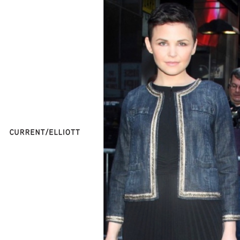 Current Elliot “The Cardigan” Jacket - blue bayou